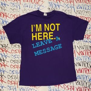 Vintage Y2K Catch Phrase T Shirt XL
